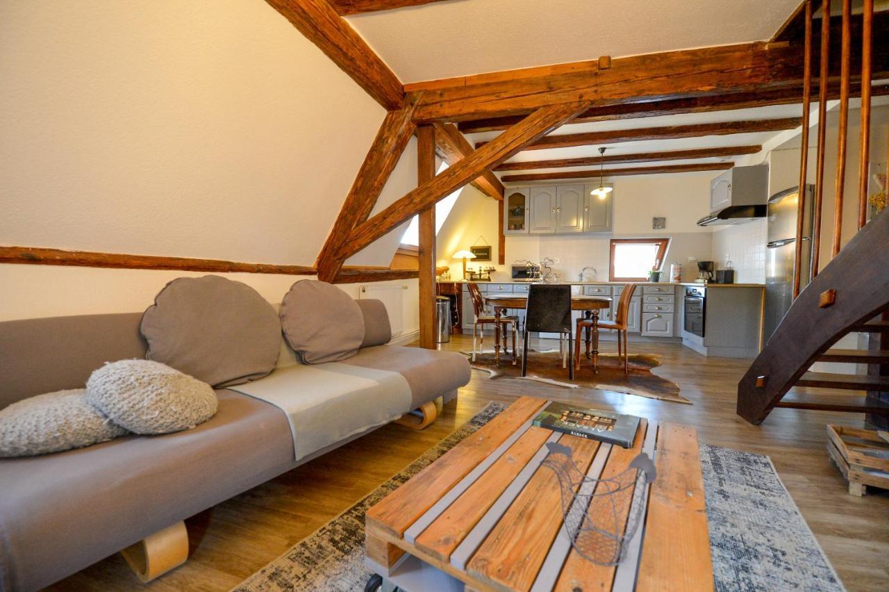 Les Appartements De Louise Riquewihr Esterno foto
